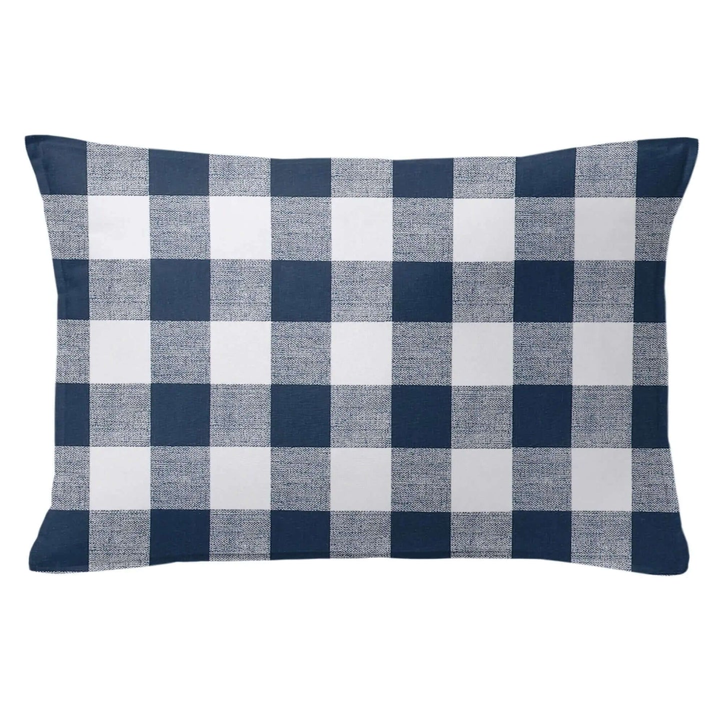 Housse de couette BANFF BUFFALO ( Marine / blanc ) - Par Colcha Linens - Housse de couette Colcha Linens - Literie-Déco et moi 
