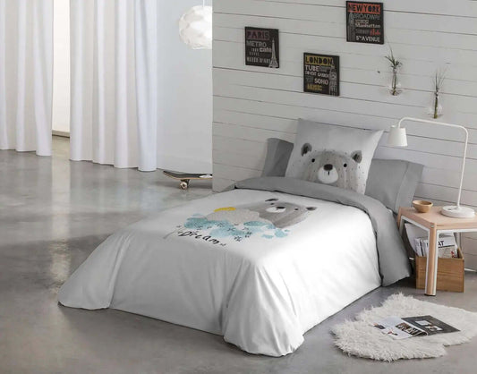 Housse de couette BEAR DREAM - Housse de couette enfant gouchee - $139.95! Literie-Déco et moi 