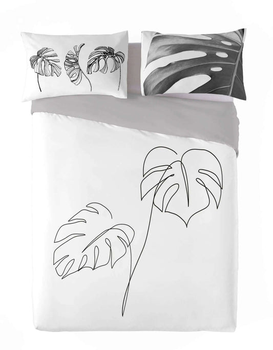 Housse de couette BLANCA - Housse de couette gouchee - $199.95! Literie-Déco et moi 