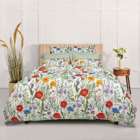 Housse de couette BOUQUET  ( Fait au Canada ) Housse de couette  ,disponible chez Literie-Déco et moi 