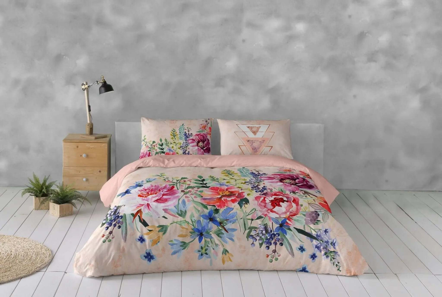 Housse de couette CHIBA ( Réversible ) - Housse de couette gouchee - Literie-Déco et moi 