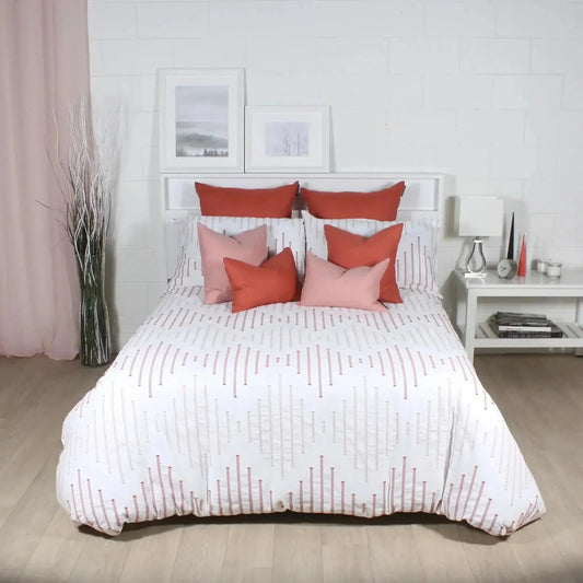 Housse de couette CORALIE - Housse de couette Accent mode - $51.99! Literie-Déco et moi 