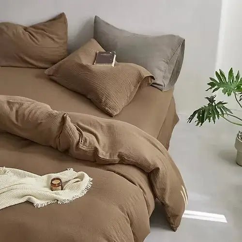 Housse de couette DCL ( Blé ) - Housse de couette Livia - Literie-Déco et moi 