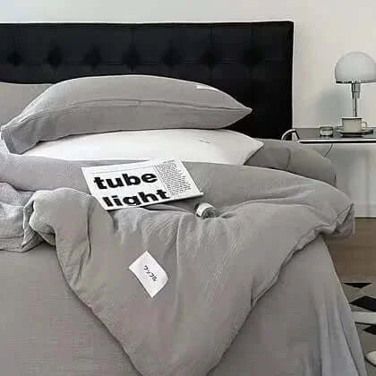 Housse de couette DCL ( Gris ) - Literie - Déco et moi