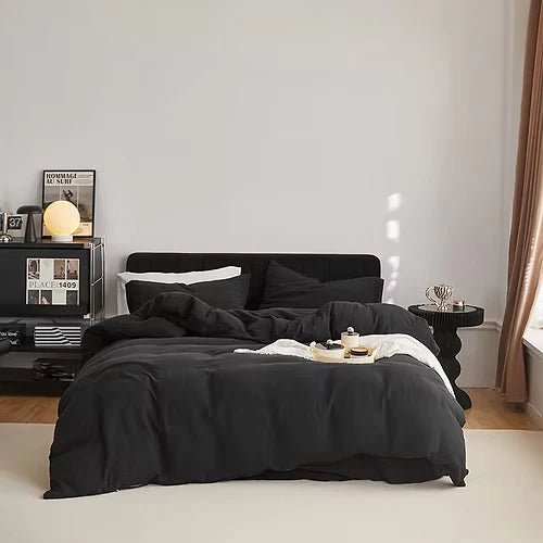 Housse de couette DCL ( Noir ) - Literie - Déco et moi