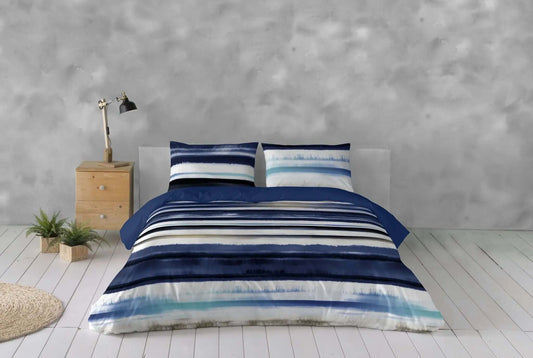 Housse de couette DELFOS - Housse de couette gouchee - $199.95! Literie-Déco et moi 