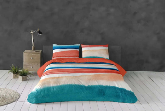 Housse de couette DILARA - Housse de couette gouchee - $199.95! Literie-Déco et moi 