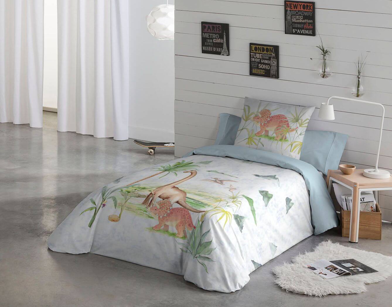 Housse de couette DINOSAURE - Literie - Déco et moi