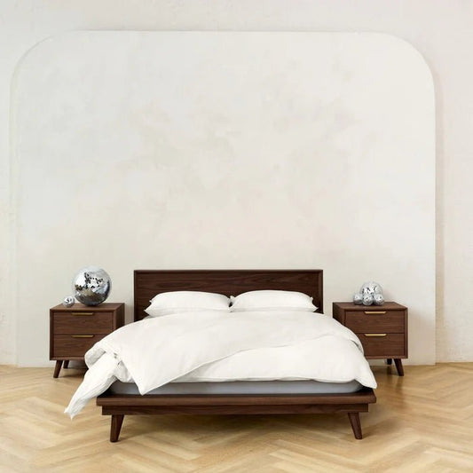 Housse de couette en percale de coton BLANC CLASSIQUE - Literie - Déco et moi