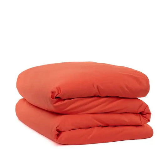 Housse de couette en percale de coton KHAKI Housse de couette  ,disponible chez Literie-Déco et moi 