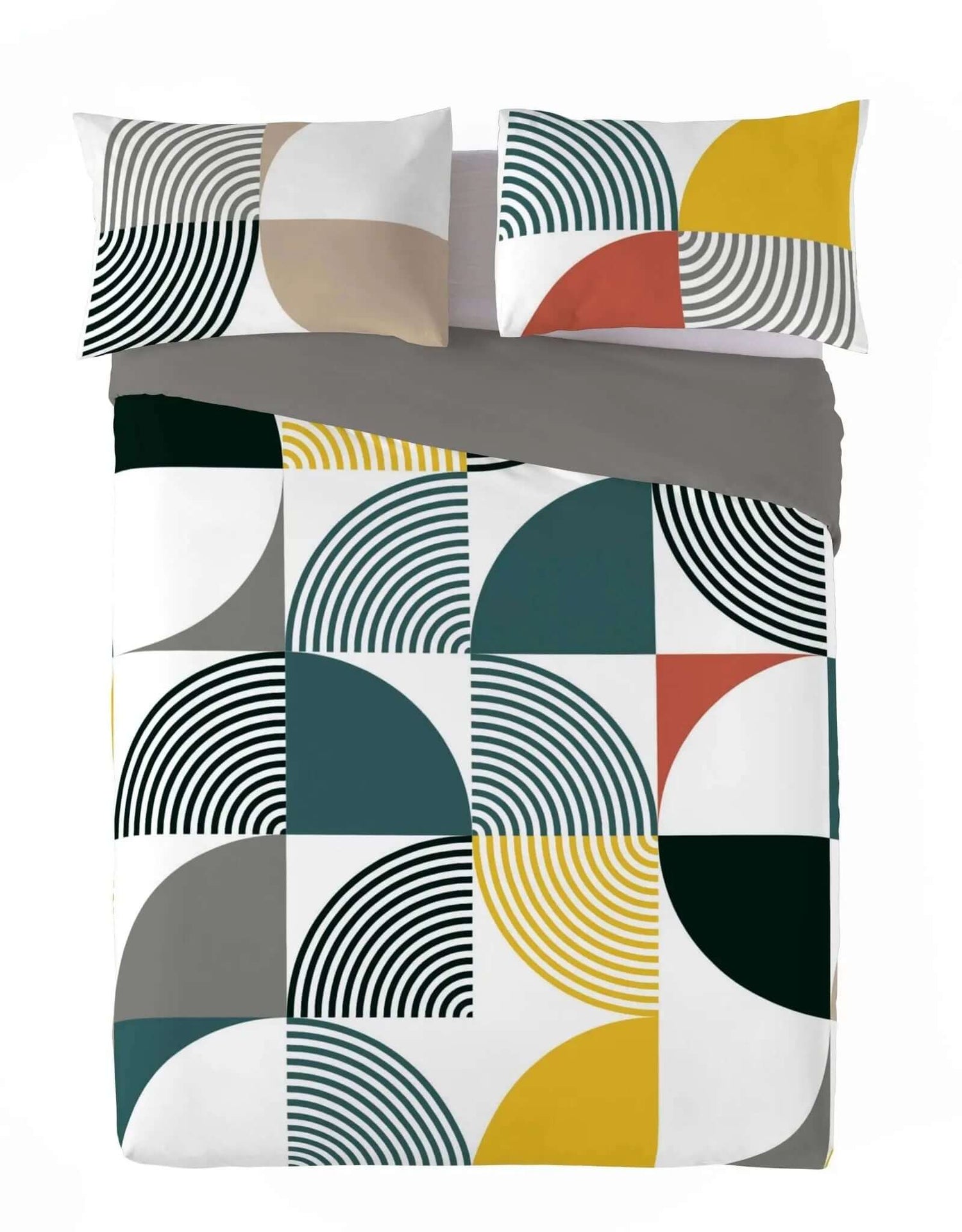 Housse de couette HELSINKI - Housse de couette gouchee - $229.95! Literie-Déco et moi 