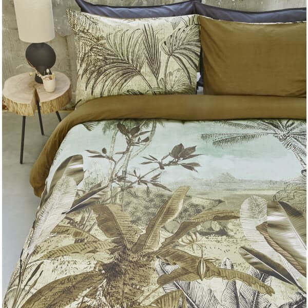 Housse de couette imprimée exotique PALMA - Par Brunelli - Literie - Déco et moi