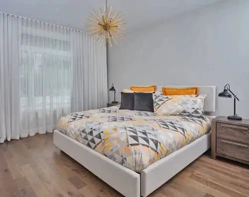 Housse de couette ISO JAUNE - Literie - Déco et moi