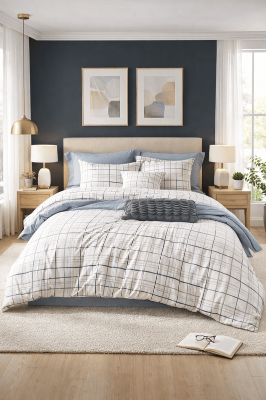 Housse de couette JAMES - Housse de couette Livia - $159.99! Literie-Déco et moi 
