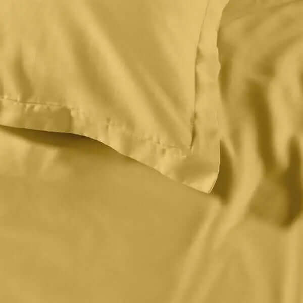 Housse de couette jaune pâle SMOOTHIES- Par Brunelli - Housse de couette Brunelli - Literie-Déco et moi 