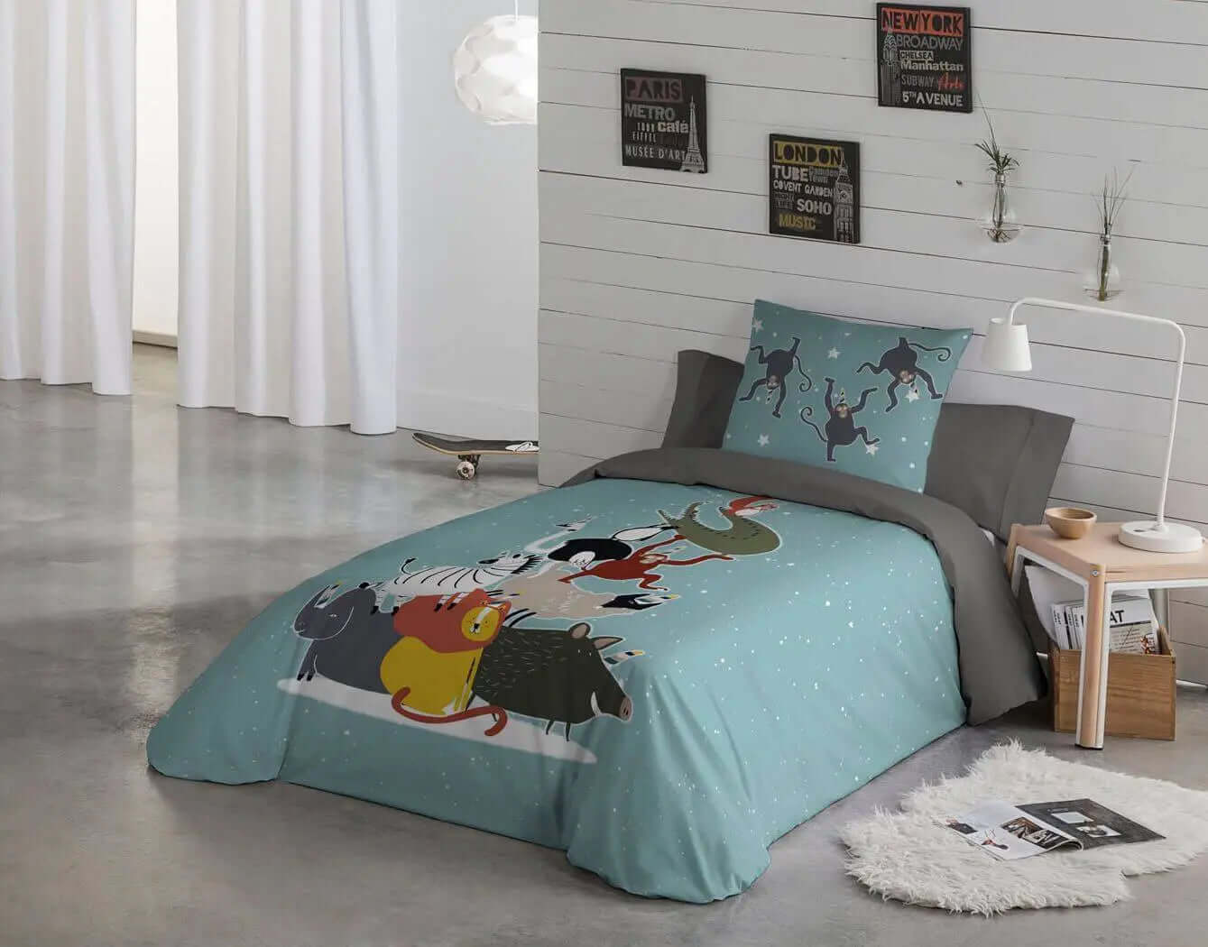 Housse de couette KEI - Housse de couette enfant gouchee - Literie-Déco et moi 
