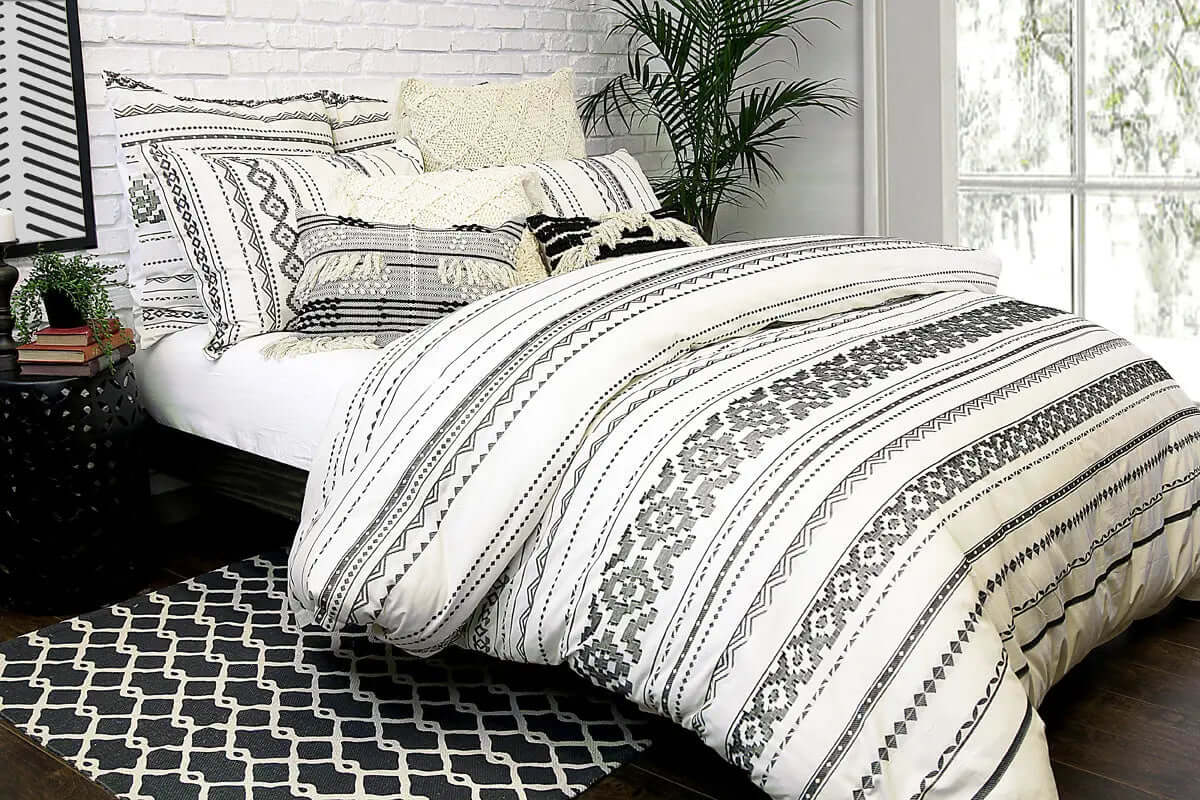 Housse de couette LEYTON - Literie - Déco et moi