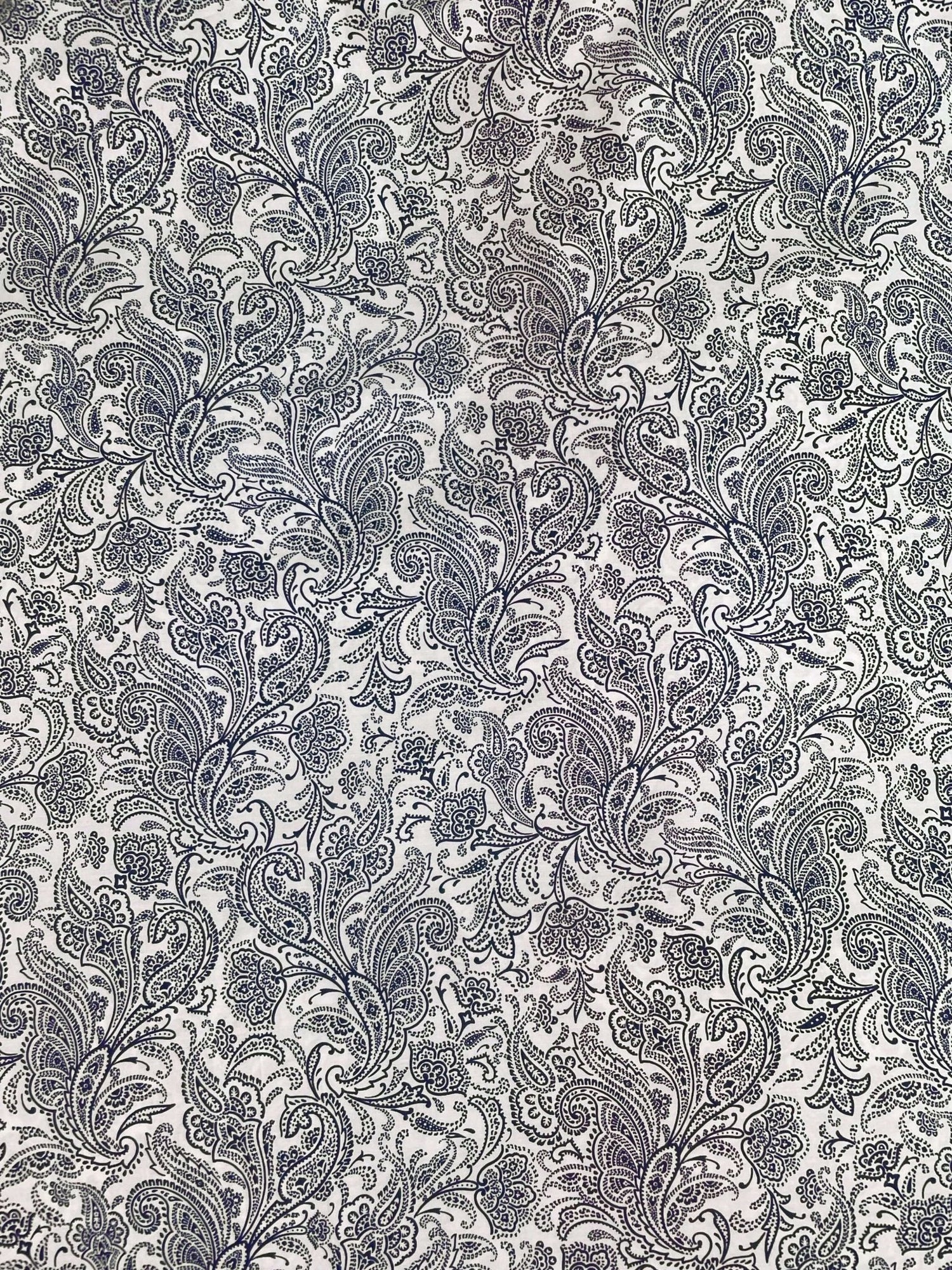 Housse de couette MARINE PAISLEY ( Fait au Canada ) - Literie - Déco et moi