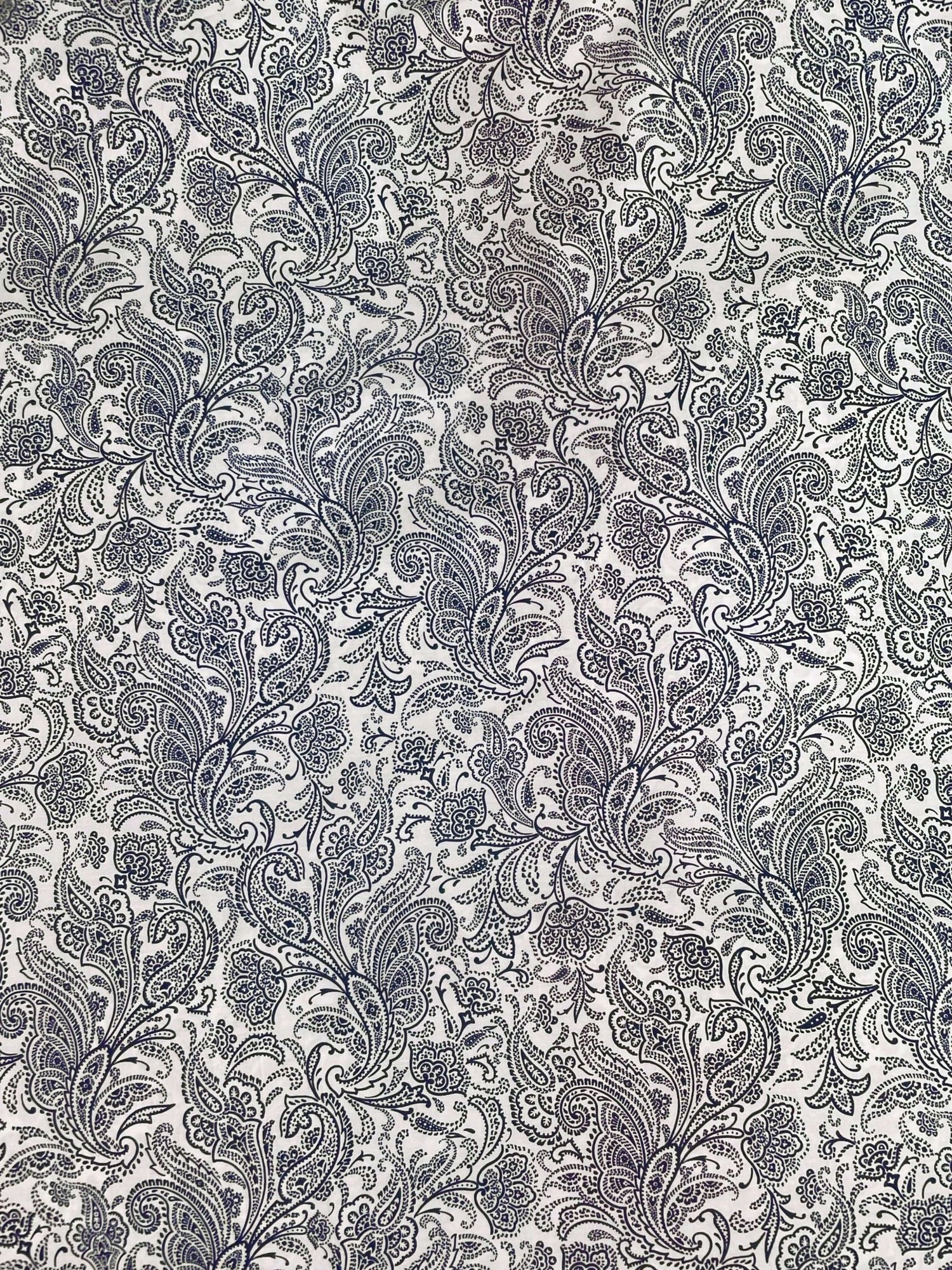 Housse de couette MARINE PAISLEY  ( Fait au Canada ) Housse de couette  ,disponible chez Literie-Déco et moi 