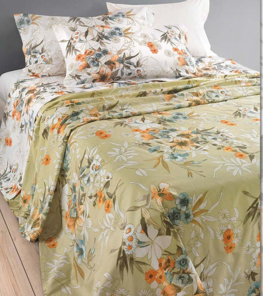 Housse de couette MÉMOIRE - vert Fait au Canada ) - Literie - Déco et moi