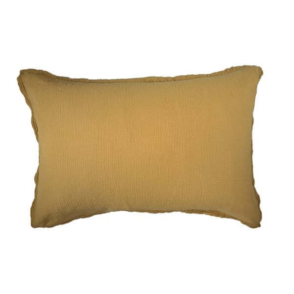 Housse de couette MUSLIN ( JAUNE )- Par Brunelli Housse de couette  ,disponible chez Literie-Déco et moi 