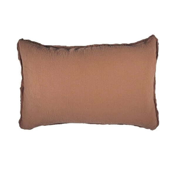 Housse de couette MUSLIN ( MARRON )- Par Brunelli Housse de couette  ,disponible chez Literie-Déco et moi 