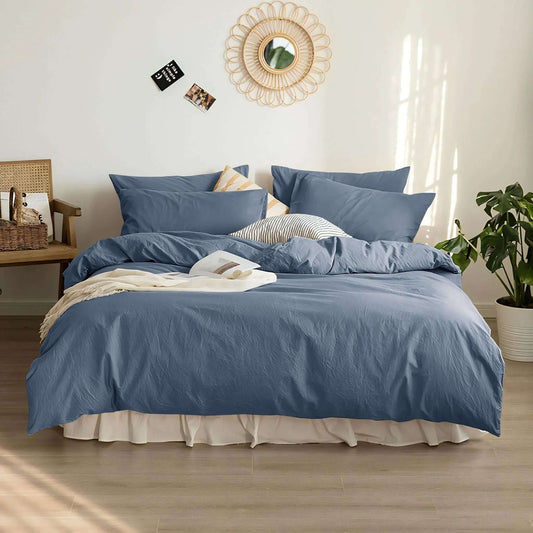 Housse de couette NATURE ( bleu ) - Housse de couette Livia - $189.95! Literie-Déco et moi 