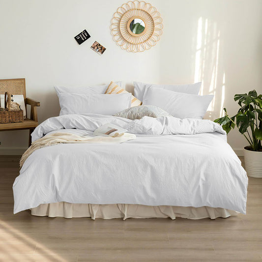 Housse de couette NATURE ( Ivoire ) - Housse de couette Livia - $189.99! Literie-Déco et moi 