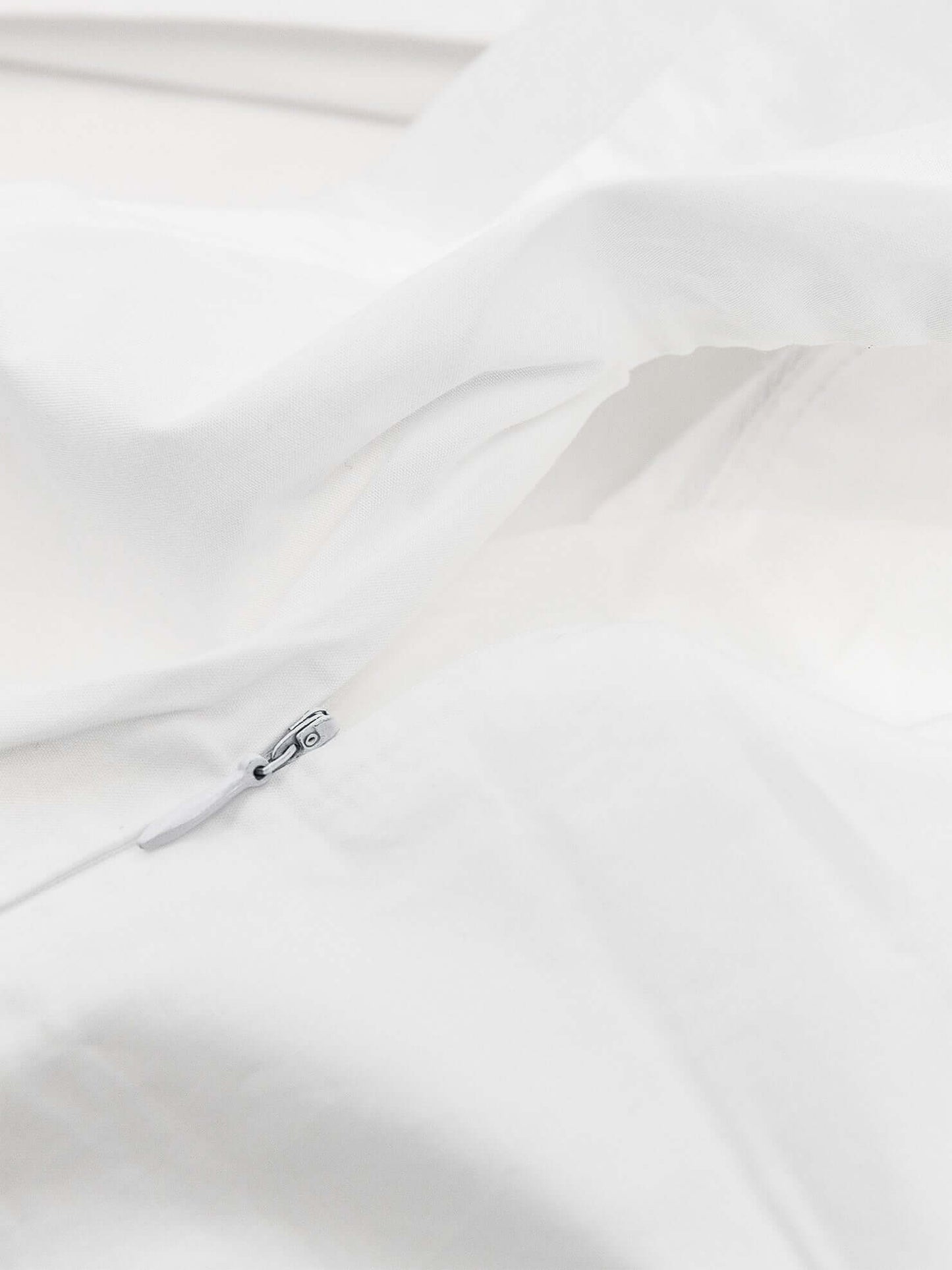 Housse de couette Nina en coton matelassé et coton percale - NEIGE - Literie - Déco et moi