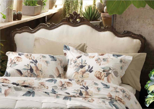 Housse de couette PÉONY ( Fait au Canada ) - Literie - Déco et moi