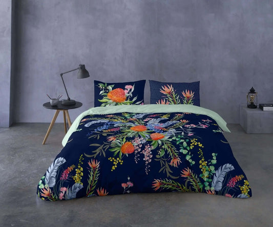 Housse de couette PROTEAS - Housse de couette gouchee - $199.95! Literie-Déco et moi 