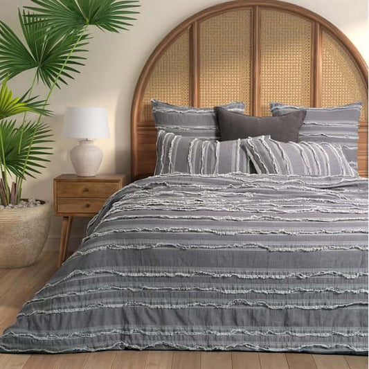 Housse de couette RELAX ( grise ) - Par Brunelli Housse de couette  ,disponible chez Literie-Déco et moi 