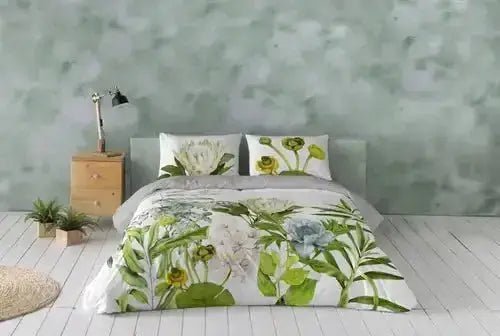 Housse de couette SIARA - Housse de couette gouchee - $199.95! Literie-Déco et moi 