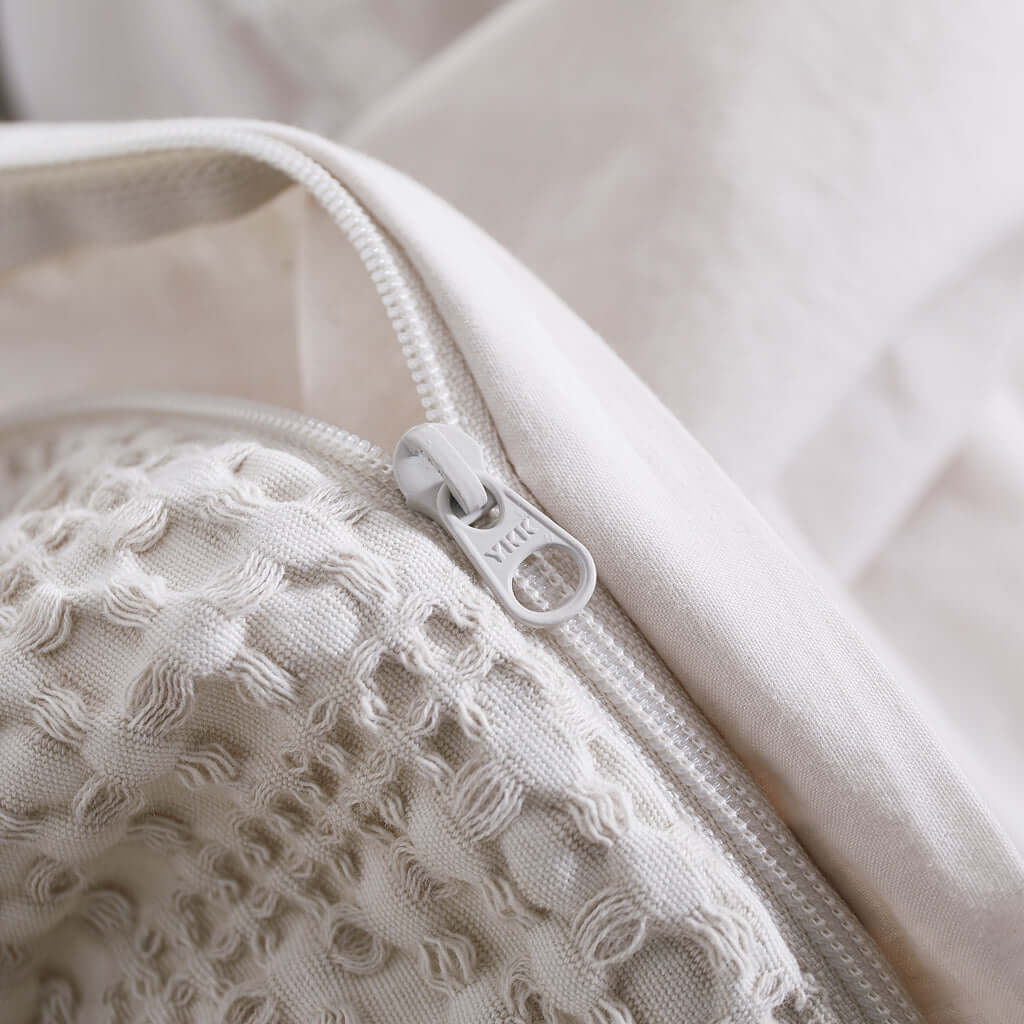 Housse de couette SOLENE ( naturel ) - Literie - Déco et moi