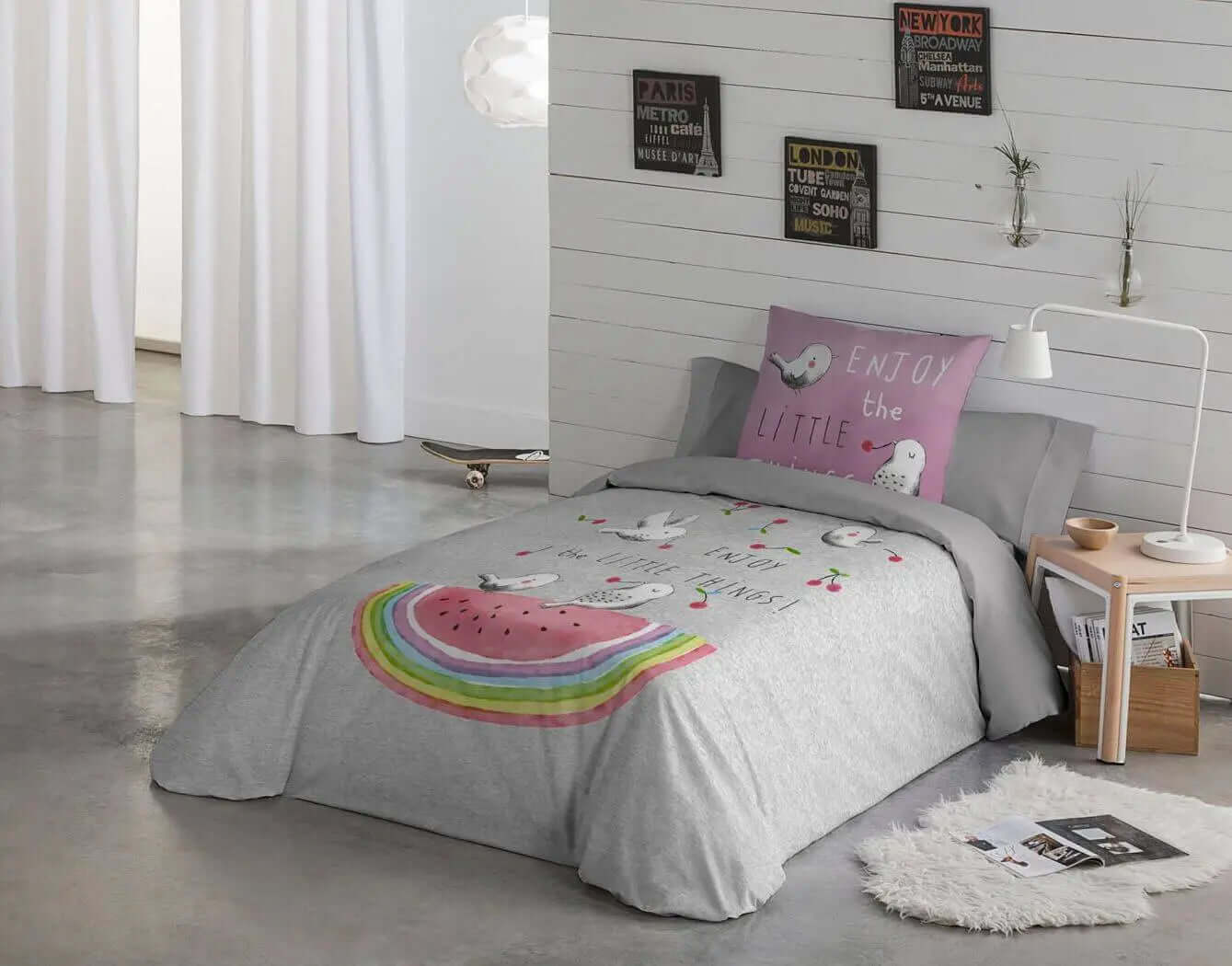 Housse de couette SWEETY - Housse de couette enfant gouchee - Literie-Déco et moi 