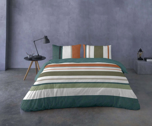 Housse de couette TRAVIS - Housse de couette gouchee - $199.95! Literie-Déco et moi 