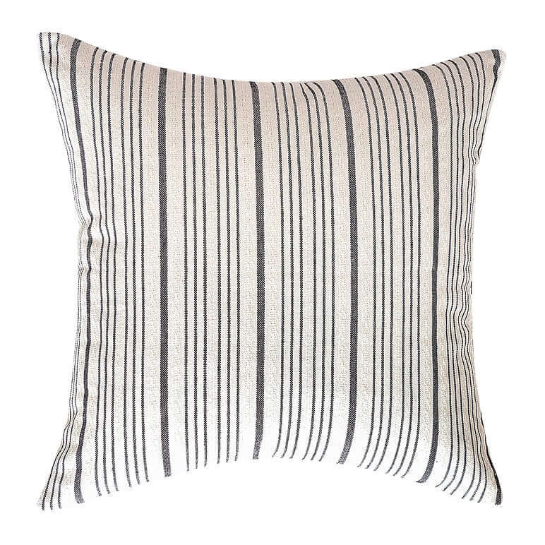 Housse de coussin FARMHOUSE ( Gris ) 20'' x 20' - Literie - Déco et moi