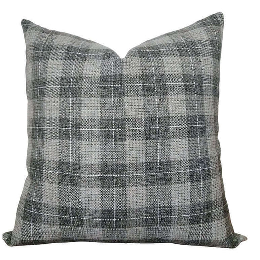 Housse de coussin FARMHOUSE ( Gris ) 20'' x 20'' - Literie - Déco et moi
