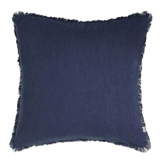 Housse de coussin marine LINEN (20'' x 20'') ou 12'' x 20'' coussins ,disponible chez Literie-Déco et moi