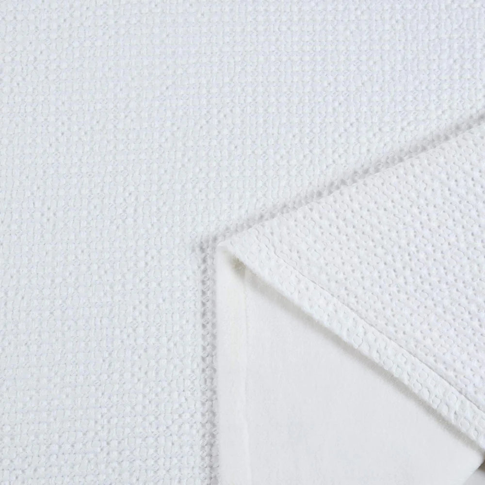 Jeté irrésistible Blanc   ( 50'' X 70'') - Jeté rjs trading - $89.99! Literie-Déco et moi 