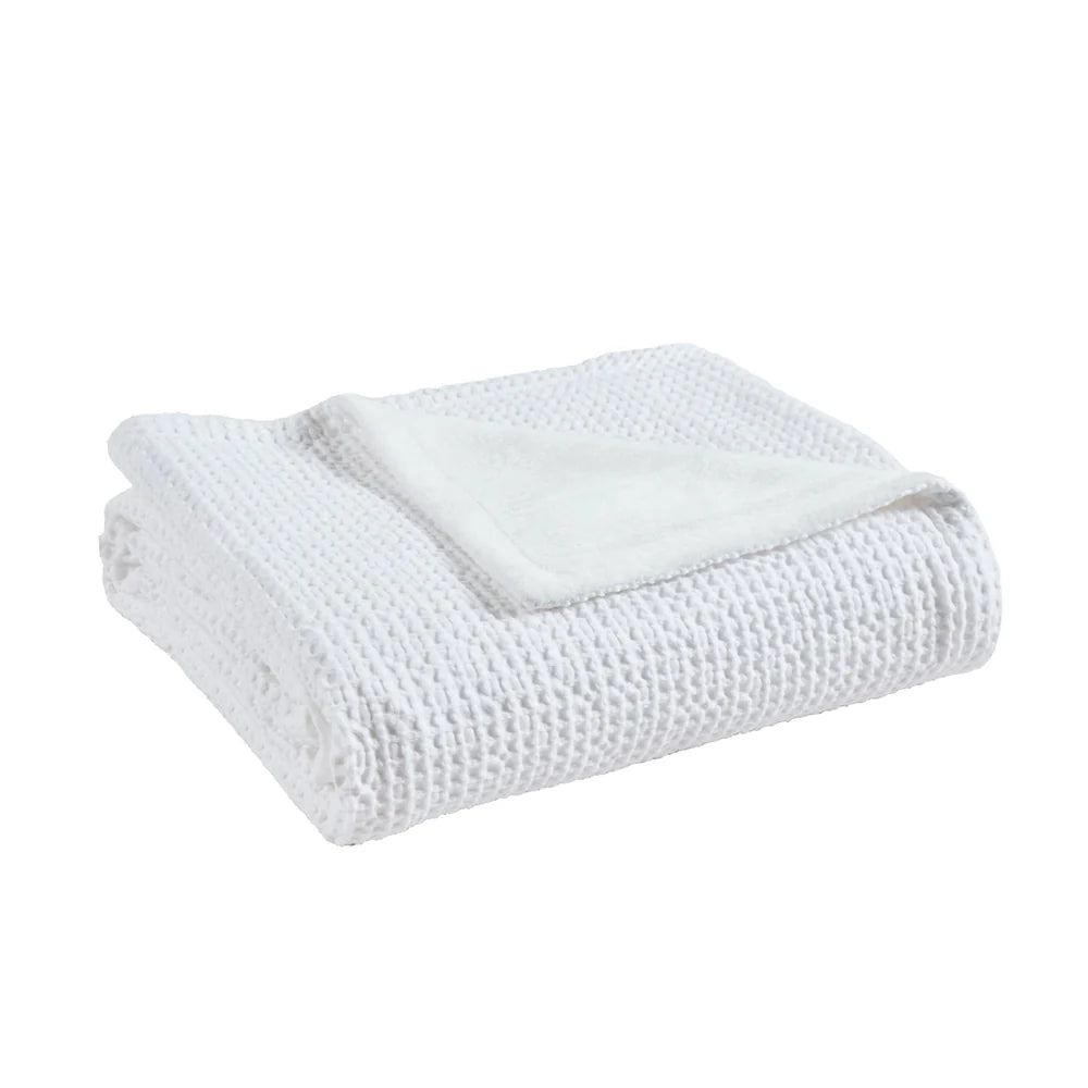Jeté irrésistible Blanc   ( 50'' X 70'') - Jeté rjs trading - $89.99! Literie-Déco et moi 