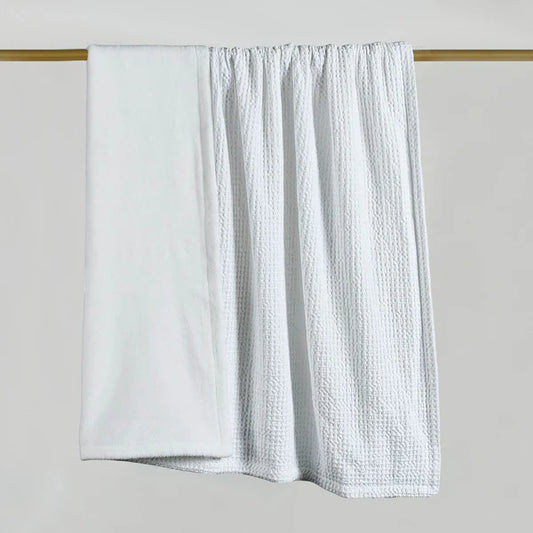 Jeté irrésistible Blanc   ( 50'' X 70'') - Jeté rjs trading - Literie-Déco et moi 