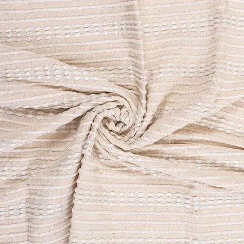 Jeté COZY- ( Beige ) - Jeté Livia - $89.99! Literie-Déco et moi 