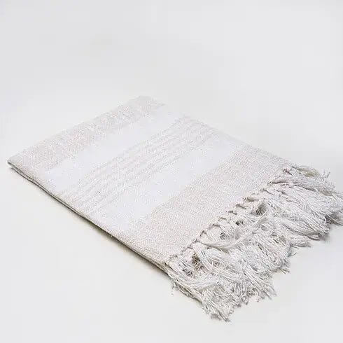 Jeté COZY- ( Beige ) - Jeté Livia - Literie-Déco et moi 