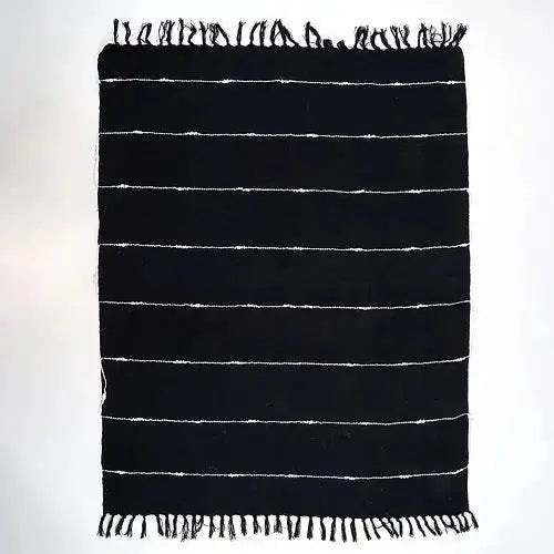Jeté COZY- ( Noir ) - Jeté Livia - Literie-Déco et moi 
