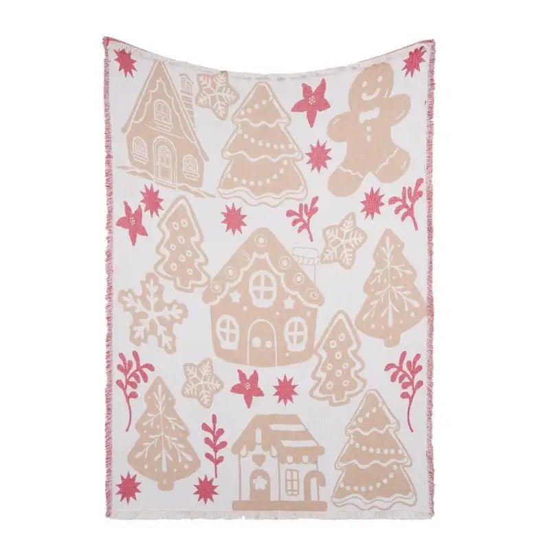 Jeté de Noël Ti-biscuit( 50'' x 60'')- Par Brunelli - Jeté Brunelli - Literie-Déco et moi 