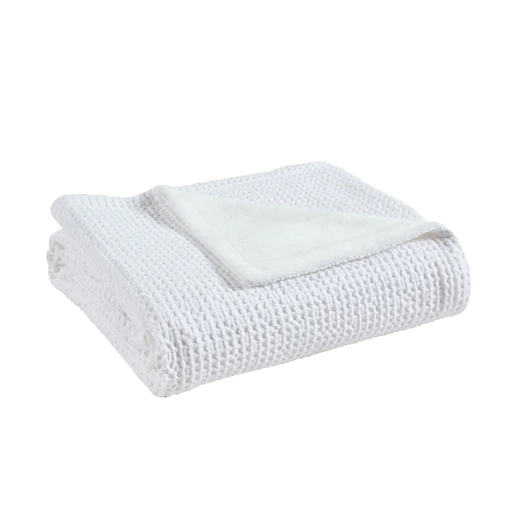 Jeté irrésistible Blanc   ( 50'' X 70'') - Jeté rjs trading - Literie-Déco et moi 