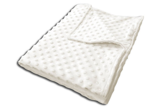 Jeté texture DOT ( Ivoire ) - Literie - Déco et moi