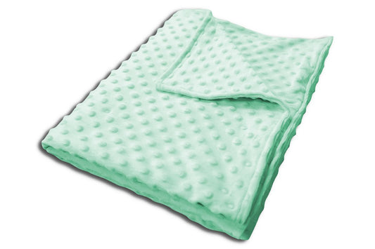 Jeté texture DOT ( Vert Menthe ) - Literie - Déco et moi