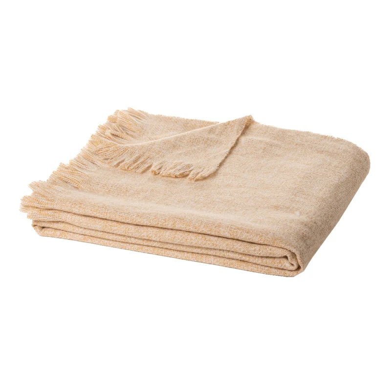 Jeté uni terracotta Millie ( 50'' x 60'')  - par Brunelli - Jeté Brunelli - Literie-Déco et moi 